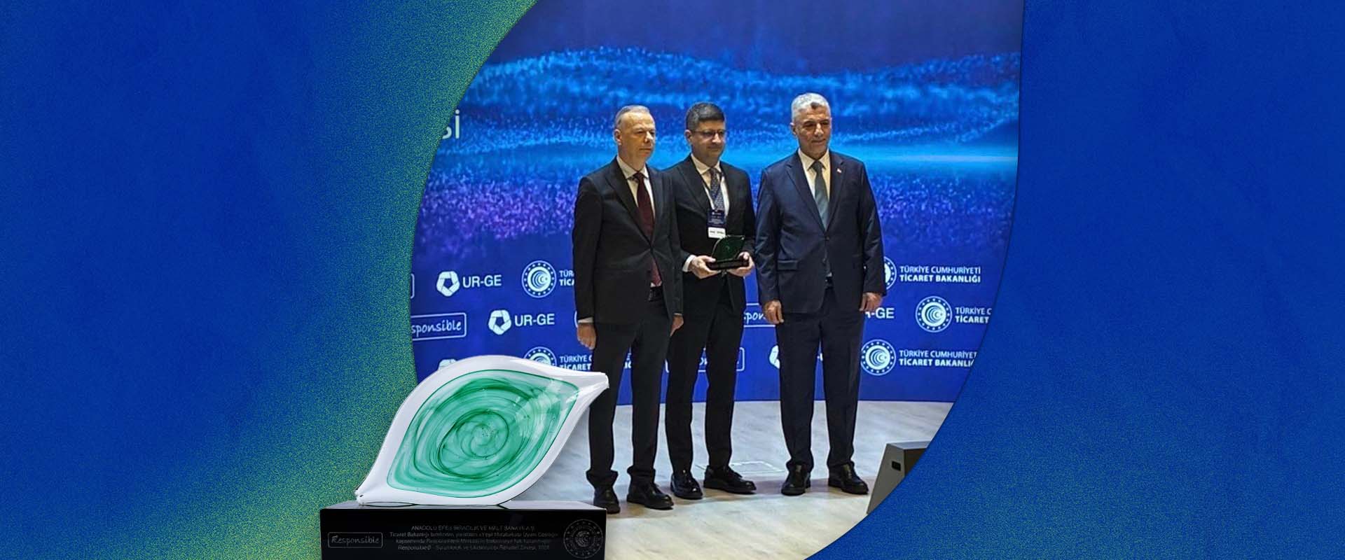 Responsible® Programı'ndaki İlk İçecek Şirketiyiz